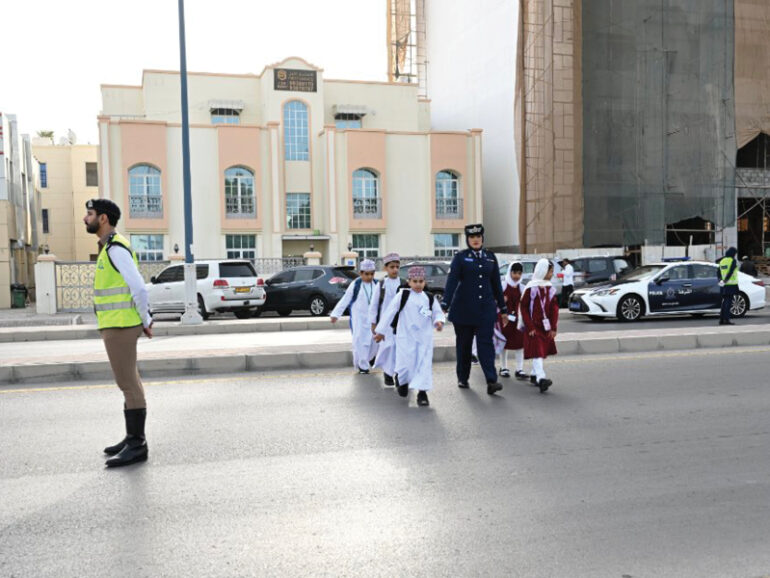 ROP school traffic safety Oman