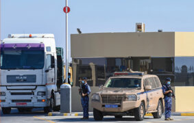 Oman Saudi trade through Empty Quarter crossing