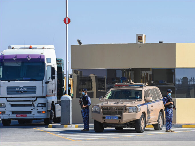 Oman Saudi trade through Empty Quarter crossing