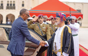 H M Sultan Haitham receives President of Rwanda