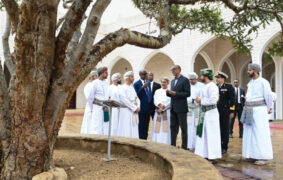 Paul Kagame visits Museum of the Frankincense Land