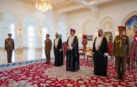 H M Sultan Haitham receives credentials of ambassadors
