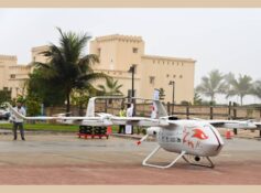 MTCIT tests drone deliveries to Hallaniyat Islands