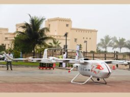MTCIT tests drone deliveries to Hallaniyat Islands