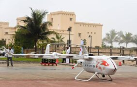 MTCIT tests drone deliveries to Hallaniyat Islands