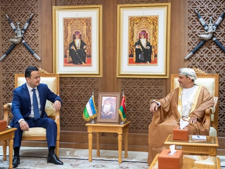 Oman, Uzbekistan seek stronger economic partnership