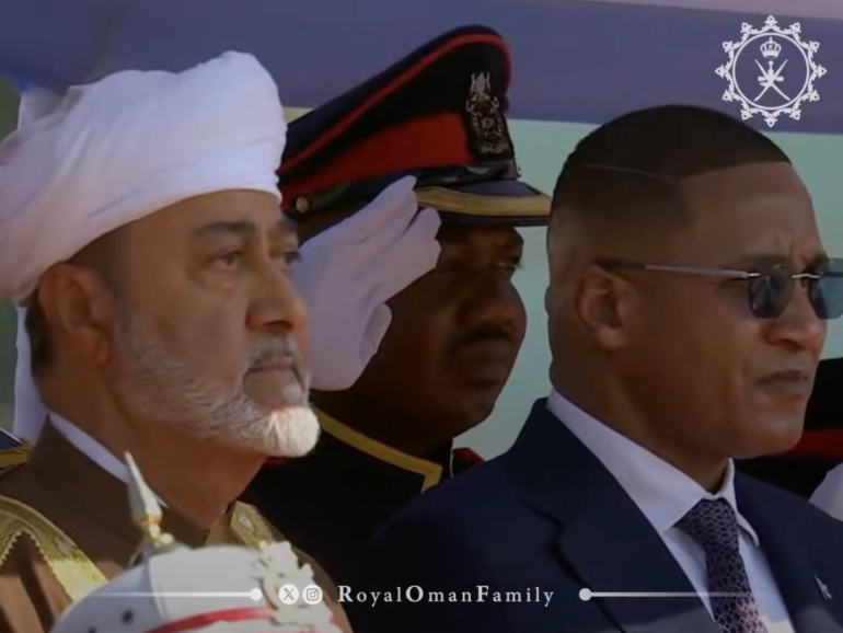 His Majesty arrives in Botswana on state visit