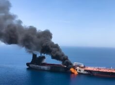 12 sailors injured in attack on vessel near Oman