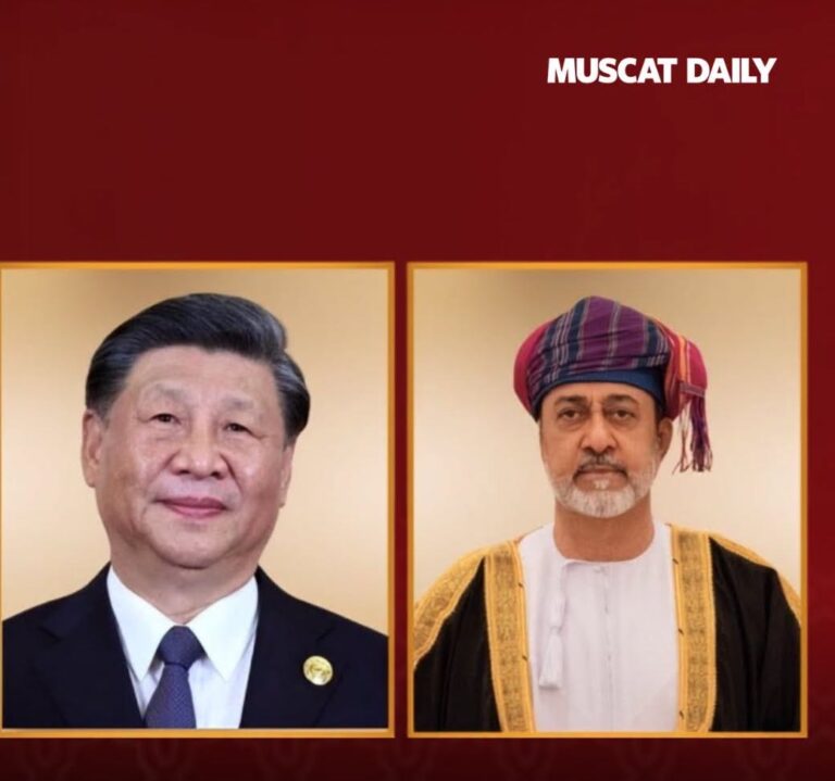 HM greets president of China