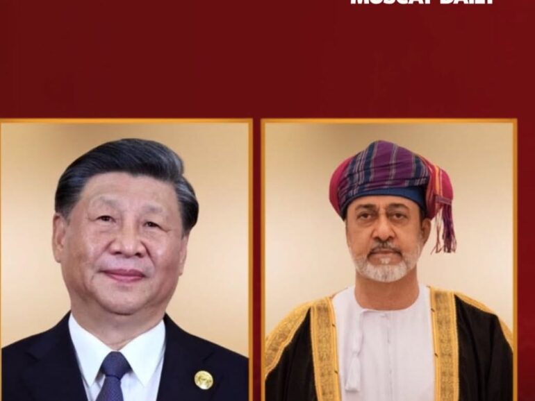 HM greets president of China