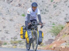 Omani cyclist Nooh Al Kalbani is cycling 1,700km from Buraimi to Dhofar to promote sport, domestic tourism and Oman’s heritage.