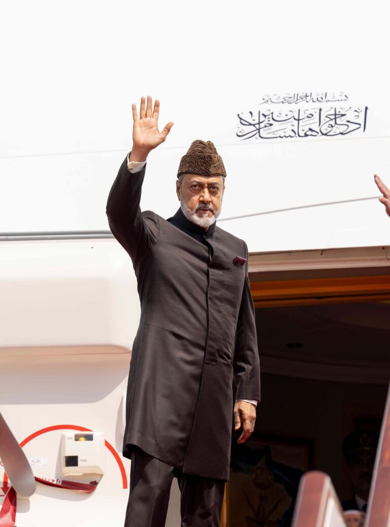HM leaves Oman for two-day state visit to Kazakhsta