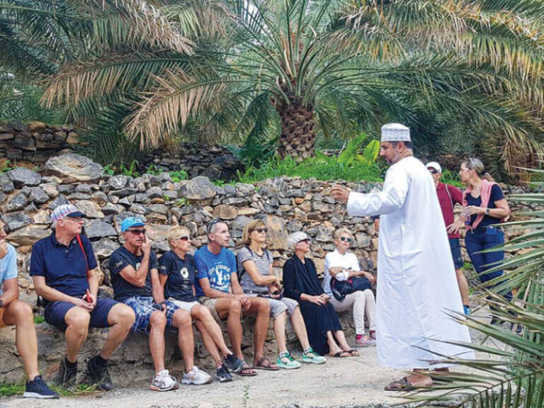 Italian tourist arrivals in Oman