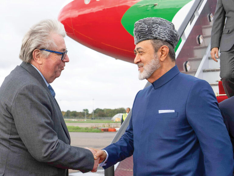 H M Sultan Haitham UK state visit
