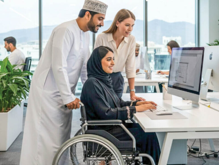 Disability employment in Oman