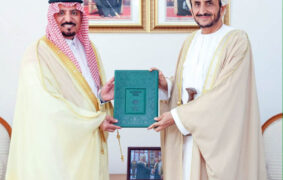 H M Sultan Haitham receives written message from Saudi king