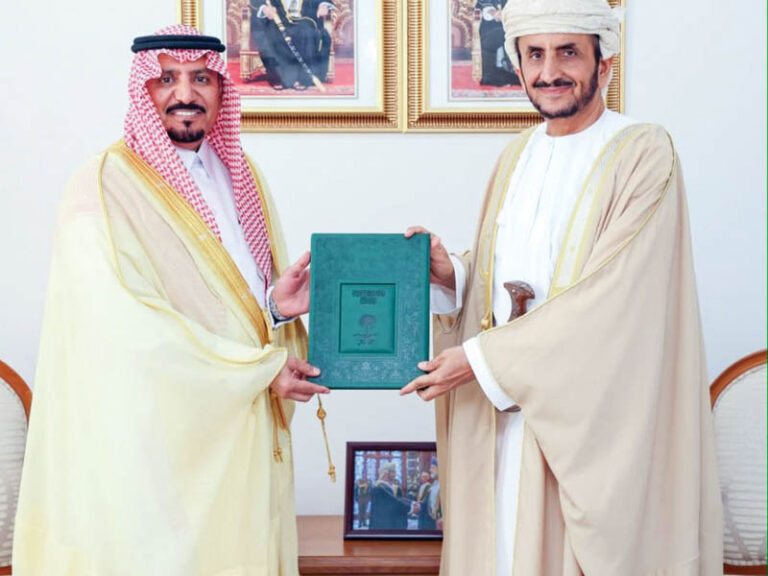 H M Sultan Haitham receives written message from Saudi king