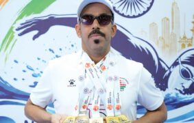 Khalid Al Kulaibi wins five gold medals