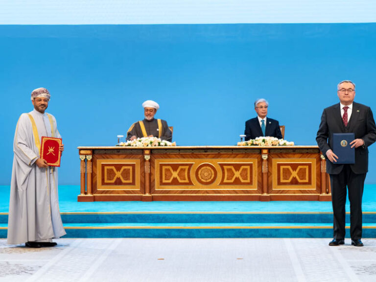 Oman Kazakhstan agreements