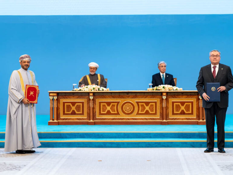 Oman Kazakhstan agreements