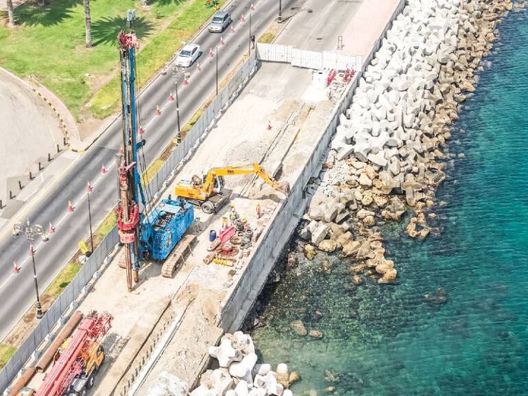 Muscat Municipality launches RO3mn coastal protection project in Muttrah