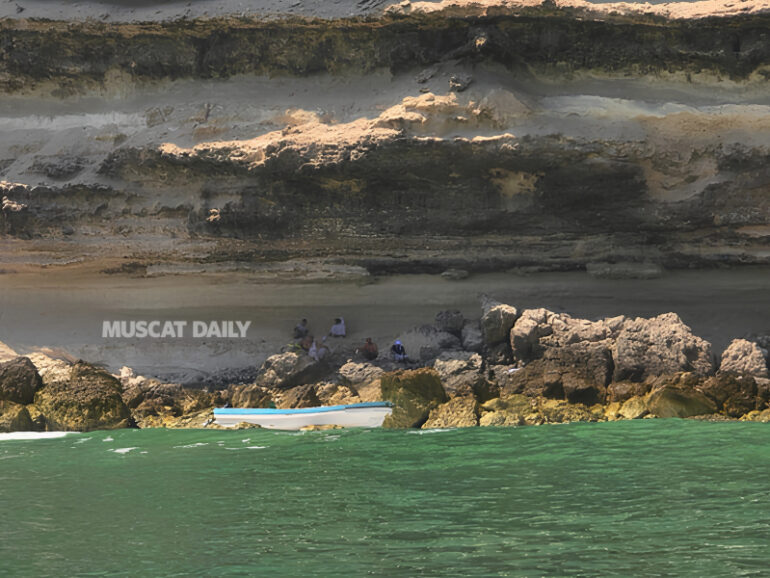 ROP Coast Guard rescues citizens stranded on Duqm coast