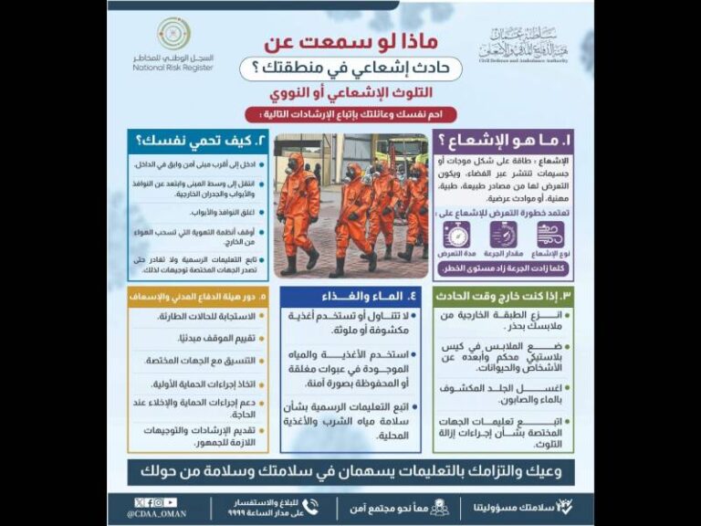 Public urged to follow safety measures in radiation incident