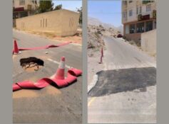 Road maintenance works continue across wilayats of Muscat