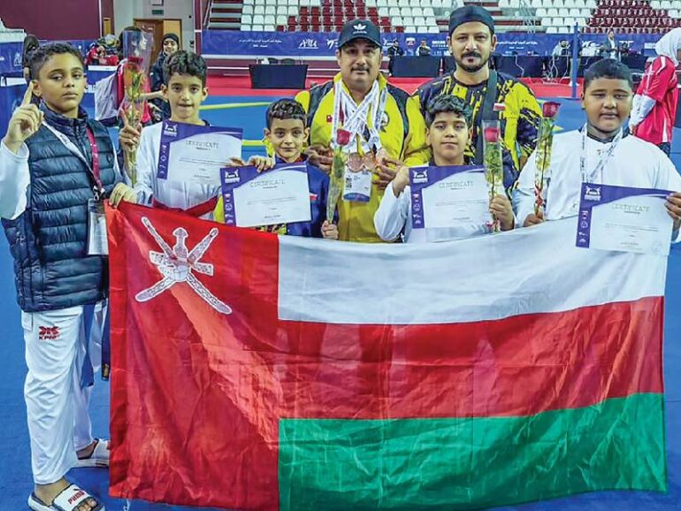 Oman’s taekwondo stars win seven medals in Qatar