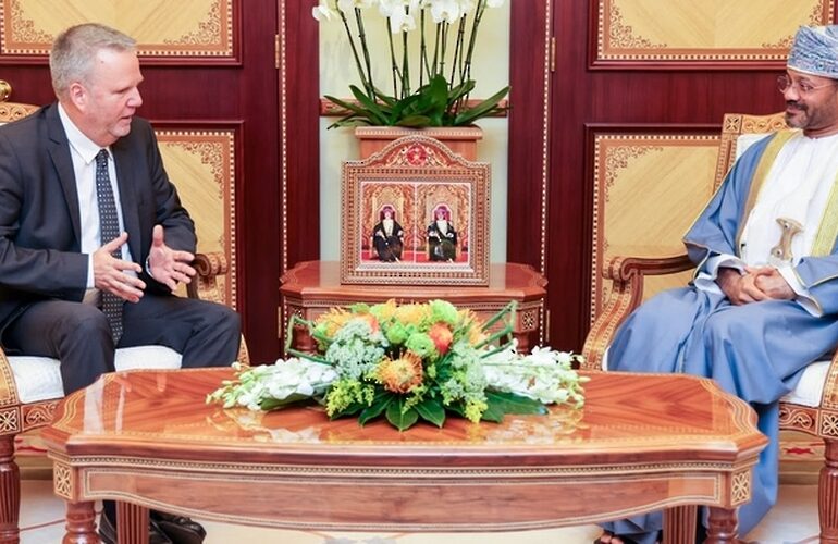 Sayyid Badr receives WHO representative, ambassadors-designate