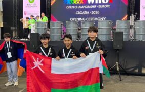 Three students showcase robotics skills at European championship